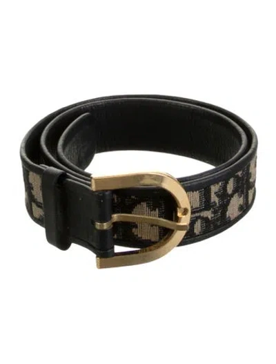 Pre-owned Dior Belt In Blue