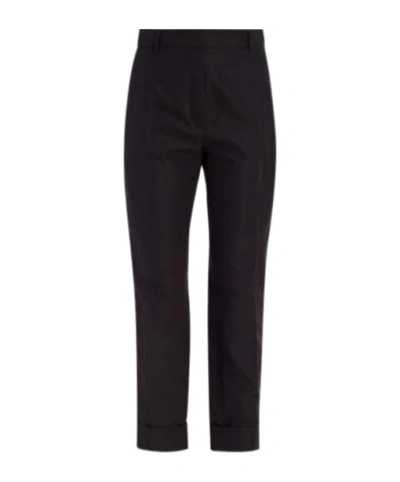 Dior Belt-loop Casual Pants In Black