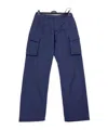 Dior Belt-loop Casual Pants In Blue