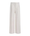 Dior Belt-loop Casual Pants In White