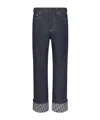Dior Belt-loop Jeans In Black