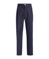 Dior Belt-loop Jeans In Black
