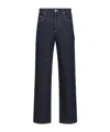 Dior Belt-loop Jeans In Black