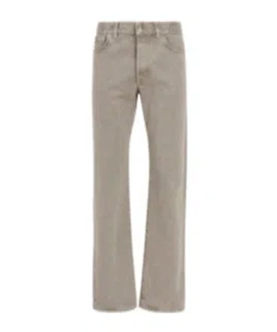 Dior Belt Loop Jeans In Neutral