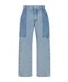 Dior Belt-loop Jeans In Blue