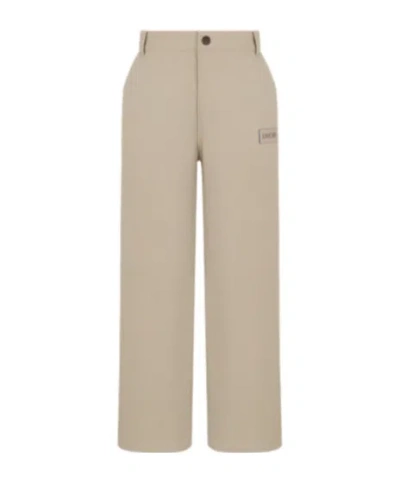 Dior Belt Loop Pants In Neutral