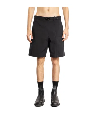 Dior Belt-loop Shorts In Black