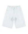 Dior Belt Loop Shorts In White