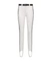 Dior Belt-loop Ski Pants In White