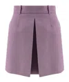Dior Belt Loop Skirt In Purple