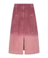 Dior Belt-loop Skirt In Pink