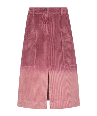 Dior Belt-loop Skirt In Pink