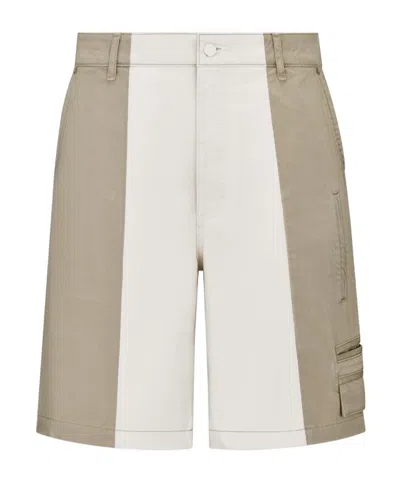 Dior Belt Ring Shorts In White