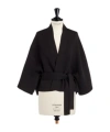 Dior Belted Jacket In Black