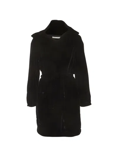 Pre-owned Dior Belted Mini Dress In Black