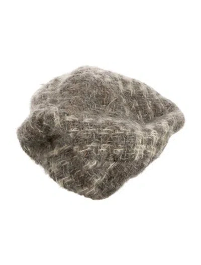 Pre-owned Dior Beret Hat In Green