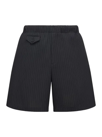 Dior Bermuda Shorts With Elasticated Waist In Black