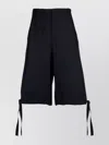 Dior Bermuda Shorts With Tie And Back Pockets