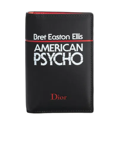 Dior Bifold Card Holder In Black