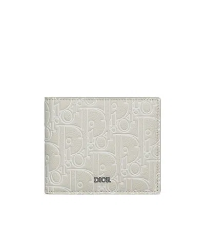 Dior Bifold Wallet In Beige