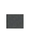 Dior Logo Wallet In Gray