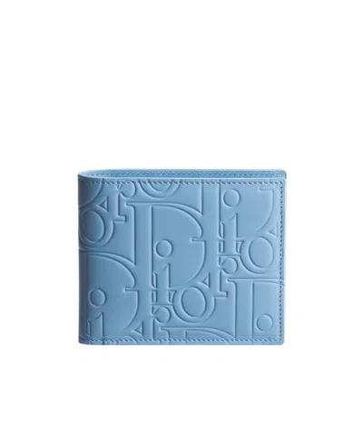 Dior Bifold Wallet In Blue