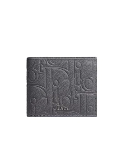 Dior Bifold Wallet In Blue