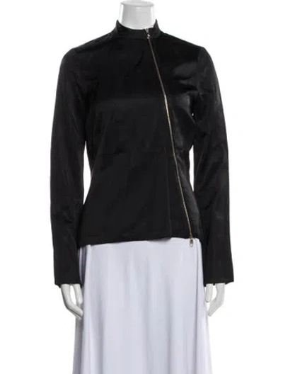 Pre-owned Dior Biker Jacket In Blue