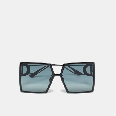 Pre-owned Dior Black 8071i 30 Montaigne Square Sunglasses