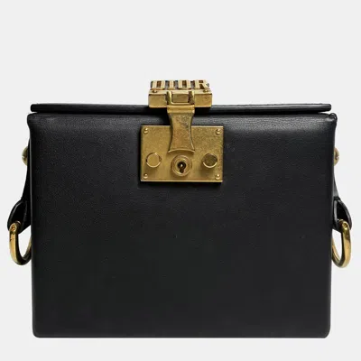 Pre-owned Dior Black Addict Lock Box