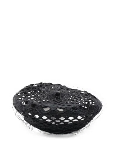 Pre-owned Dior Black Beret