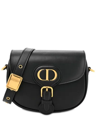 Dior Black Box Calf Leather Box Small Bobby Flap (authentic Pre-loved)