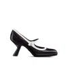 Dior Black Calfskin High Heel Pumps In Black