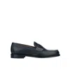 Dior Black Calfskin Slip-on Loafers In Black