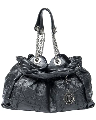 Dior Black Cannage Medium Le Trente Tote (authentic Pre-loved)
