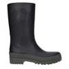 Dior Black Cotton Boot
