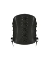 Dior Black D Lace Corset Belt In Black
