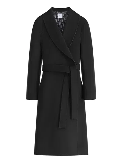 Dior Jas Met Riem In Black