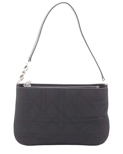 Dior Black Enamel Malice Pearl Cannage Handbag (authentic Pre-loved)