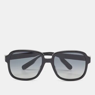 Pre-owned Dior Black Gradient Ibbon S1i Square Sunglasses