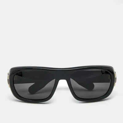Pre-owned Dior Black Lady 95.22 S1l Rectangle Sunglasses