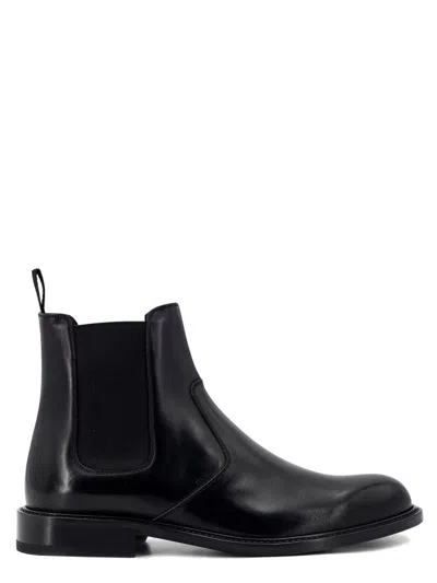 Dior Black Leather Boots