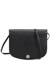Dior Black Leather Crossbody In Black