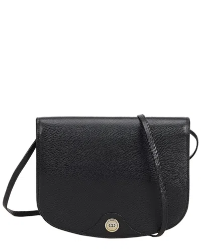 Dior Black Leather Crossbody