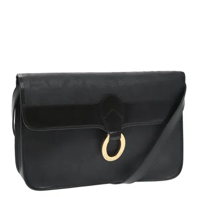 Pre-owned Dior Black Leather Shoulder Bag ()