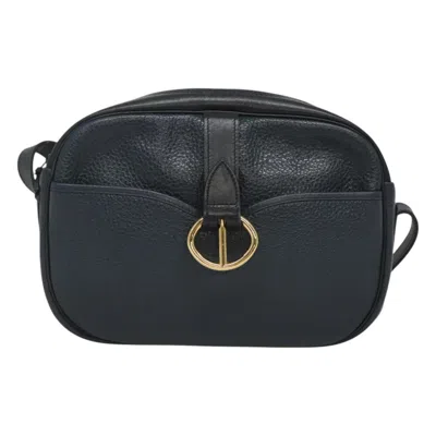 Pre-owned Dior Black Leather Shoulder Bag ()