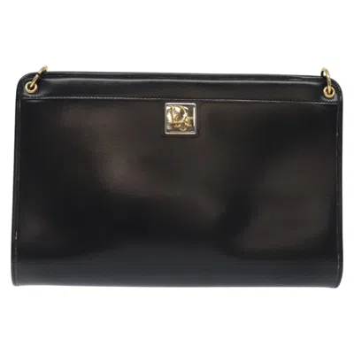 Pre-owned Dior Black Leather Shoulder Bag ()