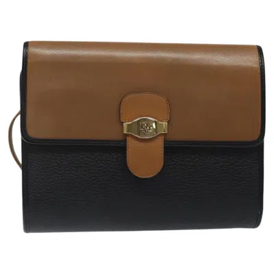 Pre-owned Dior Black Leather Shoulder Bag ()