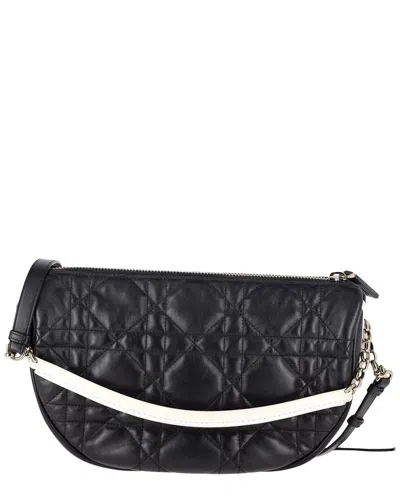 Dior Black Leather Vibe Medium Hobo Bag (authentic Pre-loved)