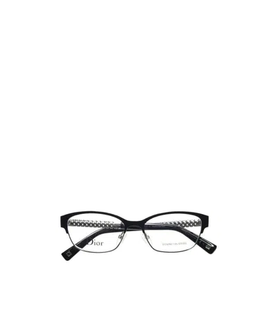 Dior Black Logo Flat Mirror